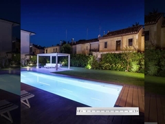 SS316L 수중 선형 빛 3000K 4000K 6000K IP68 LED 벽 세척 램프