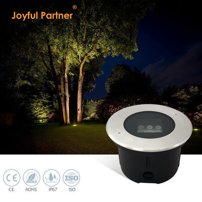 방수성 인그라운드 업라이트 알루미늄 가구 3500K 따뜻한 흰색 DIA162MM 2 년 보증