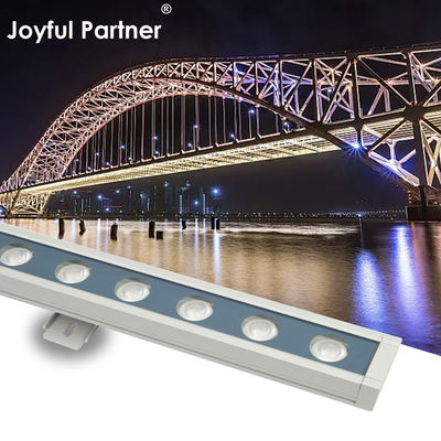 LED 벽 세척 조명 24W RGB 2700K - 6500K OSRAM LED IP65 방수 3년 보증 건물 외관용