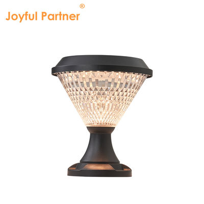 태양광 볼러드 라이트 ABS 물질 폴리 크리스탈린 슬로어 패널 에피스타 SMD DIA245mm IP65 APP 제어 방수