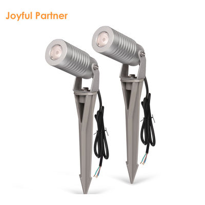 DC 24V 10W LED 스팟 스파이크 야드 라이트 RGBW 4in1 휴대용 방수 야외 조명