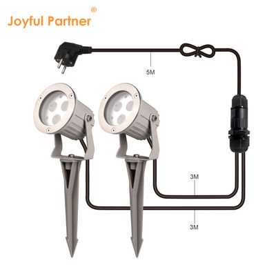 야외 경관 경로 LED 정원 스팟 라이트 스테인리스 스틸 방수 IP65