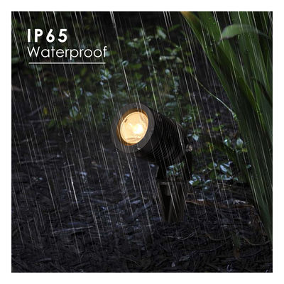 따뜻한 흰색 LED 정원 스팟 라이트 조정 가능한 IP65 방수 외부 스팟 램프