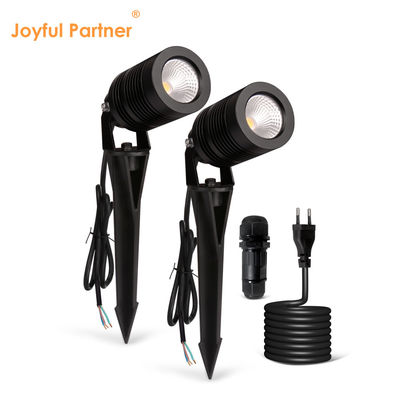 COB 풍경 조명 조정 가능한 10W 24V 또는 100~240VAC RGBW 알루미늄 보디 4in1 Yard Pathway