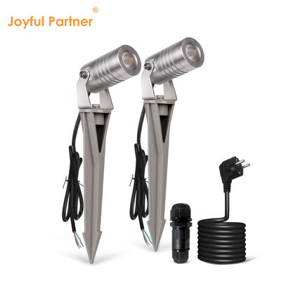 단색 정원 스파이크 조명 IP65 장식용 야외 LED 풍경 조명