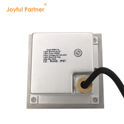 12V DC 바닥 단계 LED 야외 지하 조명 IP67 묻힌 3W 4W 8W