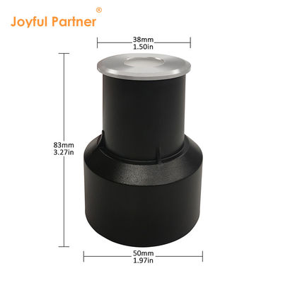 IP67 매립형 조명 미니 매립등 12V 24V 따뜻한 백색 DIA45MM 프로스티드 유리 렌즈 없음