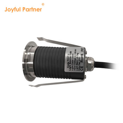 IP67 매립형 조명 미니 매립등 12V 24V 따뜻한 백색 DIA45MM 프로스티드 유리 렌즈 없음