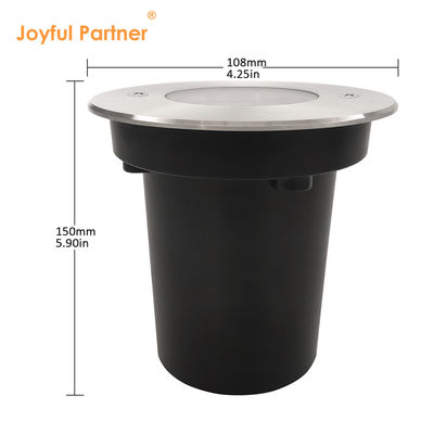 3W 야외 LED 지하 조명 3000k 따뜻한 흰색 지상 조명