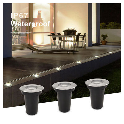 6W 야외 LED 지하 조명 IP67 12V DC 저전압 지하 조명