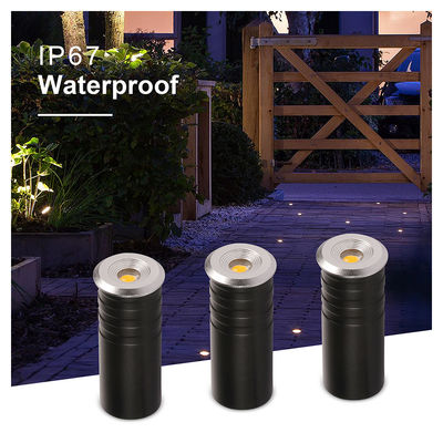 미니 IP67 1W CREE XPE LED 단일 색상 지하 조명 야외 묻힌 램프 계단 계단 조명