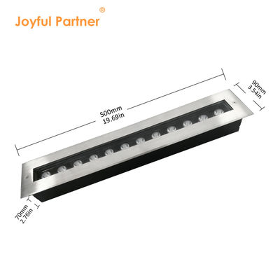 500mm 길이 LED 렉시스 선형 조명 장착 12W IP67 방수 맞춤형