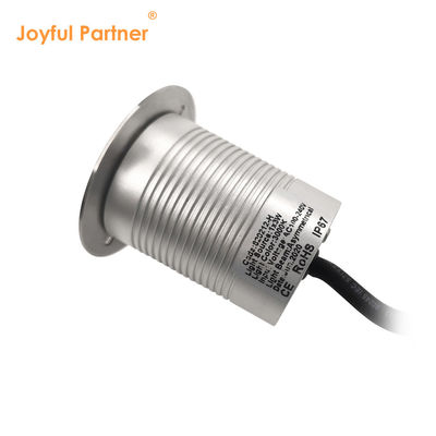 지상 내장 조명 1W 2W 3000k 따뜻한 흰색 IP67 좋은 열 분산 알루미늄 몸체