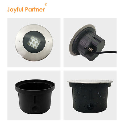 방수성 인그라운드 업라이트 알루미늄 가구 3500K 따뜻한 흰색 DIA162MM 2 년 보증