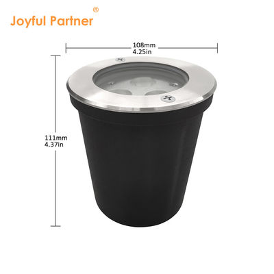 24VDC 야외 내장 라이트 방수 6W 12W DIA160MM 스테인리스 스틸 시체 프로젝트