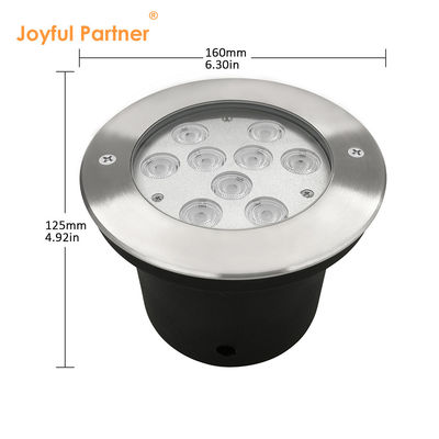 묻힌 LED 지하 조명 12V DC24V 304 스테인리스 스틸 2 년 보증
