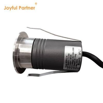 LED 인그라운드 업라이트 1W 2W DIA55MM 알루미늄 하우징 CRI85 6000K 낮 빛