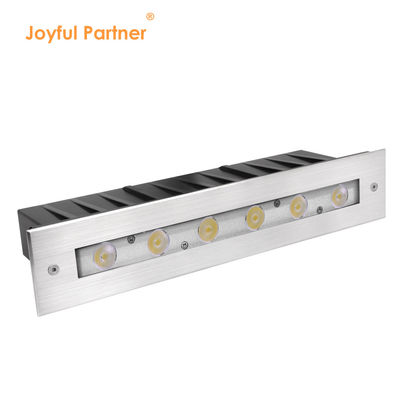 수중 선형 조명 316 스테인리스 스틸 DMX 512 RGB 12W DC24V 비대칭 렌즈 RGB3IN1