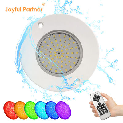 6W LED PAR56 수영장 조명 초 얇은 PC 재료 벽에 장착 수영장 조명