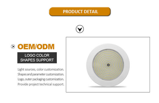 42W 12VAC 잠수 수영장 LED 조명 IP68 벽에 장착 된 RGB LED 수영장 조명