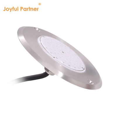 산성 DC7.5mm 슬림 DC 12V 빔 각 120도 3000K 316 스테인리스 스틸 PAR56 색상 변경 수영장 빛