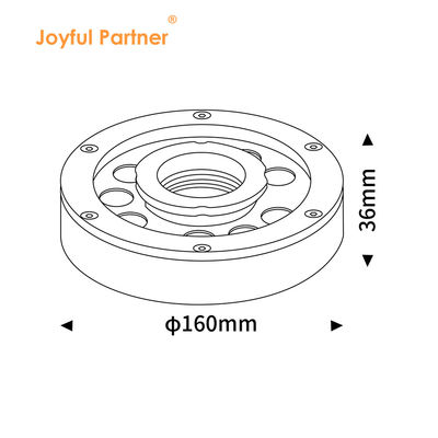 IP68 LED 수중 분수 조명 12V 24V 스테인리스 스틸 2700K-6500K