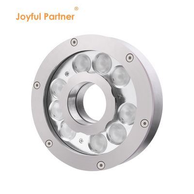 18W RGB LED 분수 수영장 조명 DMX 제어 방수 IP68 수중 조명