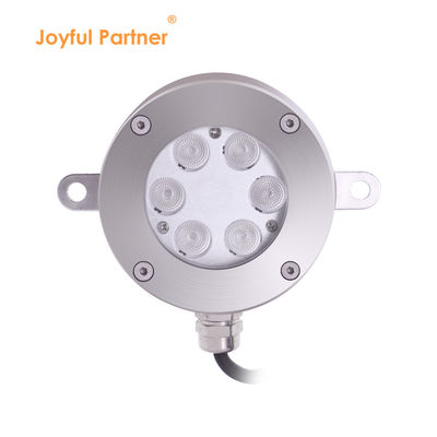 수중 LED 분수 조명 6W RGB IP68 방수 분수 조명 2700k - 6000k