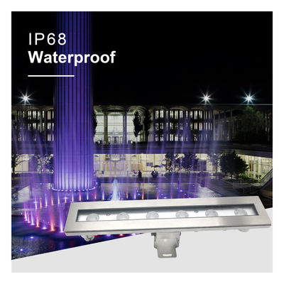 LED 수중 스팟 라이트 IP68 6W 12W RGB3 1 290MM 길이