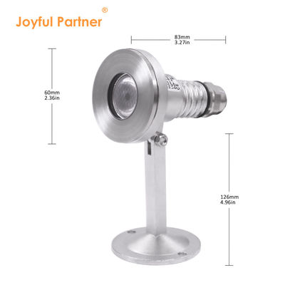 방수 IP68 수영장 라이트 RGB DMX SS316 LED 12V DC 장착 브래킷