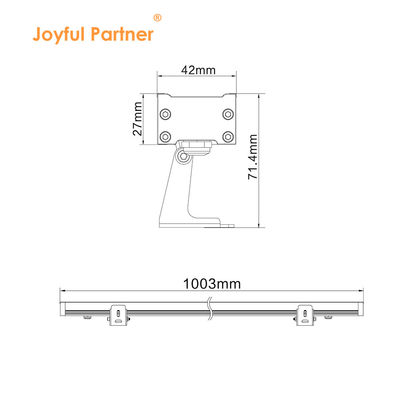 벽 세척기 LED 스테이지 효과 조명 공학 건물 다리 빛