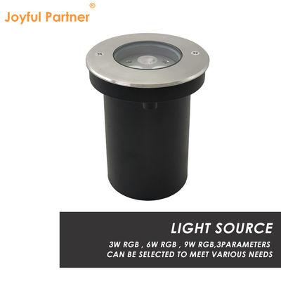 LED 지하 조명 3W 6W 9W RGB 색상 변경
