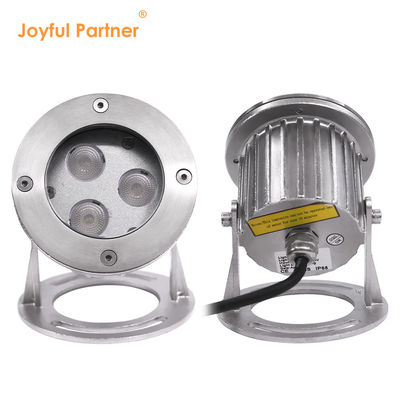 IP68 RGB LED 분수 조명 수중 스테인리스 스틸 LED 분수 점광