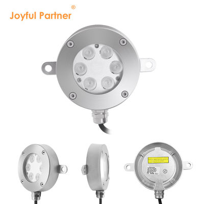 OEM ODM DMX 제어 RGB LED 분수 조명 IP68 방수 6*2W 6*3W RGB LED 색상 U형 브래킷 포함