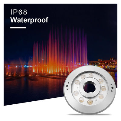스테인레스 스틸 잠수용 LED 분수등 IP68 DC24V CE 인증