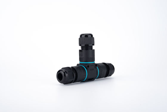 빠른 설치 IP68 방수 플라스틱 2/3 핀 여성 원형 커넥터 전기 변환기