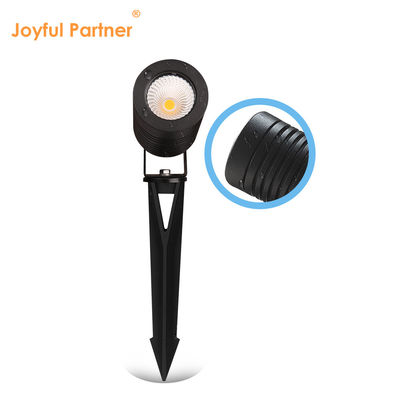 14W LED IP65 풍경 경로 잔디 램프 조정 가능한 야외 스팟 정원 스파이크 라이트