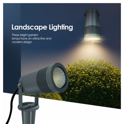 IP65 LED 풍경 조명 10W 2700k 3000k 건축 램프 피카드 정원 조명 기본 또는 스파이크
