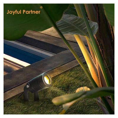 스파이크 또는 알루미늄 장착 베이스와 함께 야외 조명 작은 LED 정원 스포트 라이트