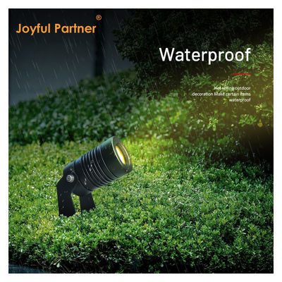 스파이크 또는 알루미늄 장착 베이스와 함께 야외 조명 작은 LED 정원 스포트 라이트