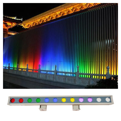 DC24V 전압 IP65 방수 RGB 라이트 바 외관 벽 세탁 조명 야외 조명 프로젝트