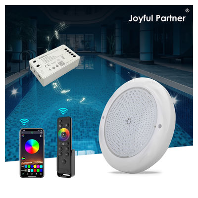 IP68 수중 ABS+PC 재료18 키 원격 제어 일정한 전류 AC 12V 표면 장착 수영장 조명