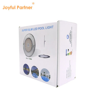 6W SMD 2835 LED 수영장 조명 IP68 방수 백색/온난 백색 316 스테인리스 스틸 커버