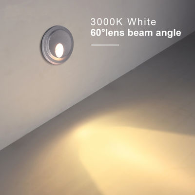 1W 알루미늄 주택 야외 벽 LED 조명 복도 LED 계단 계단 조명 IP65 방수