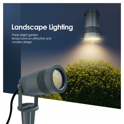 높은 밝기 1000LM 3500K 따뜻한 흰색 10W LED IP65 방수 스포트라이트 정원 나무를 위한 야외 조명