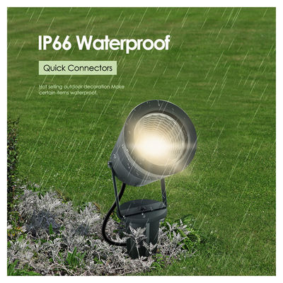 내구성 냉면 백색 DC12v 24V 야외 풍경 조명 4.9FT 전기 전선