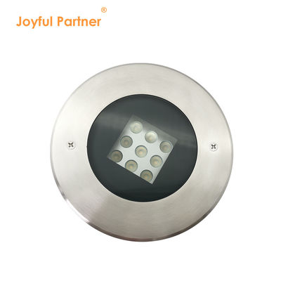 야외 LED 데크 조명 IP67 정원 경로용 디푸스 온화 유리 DC24V 완전 사용자 정의