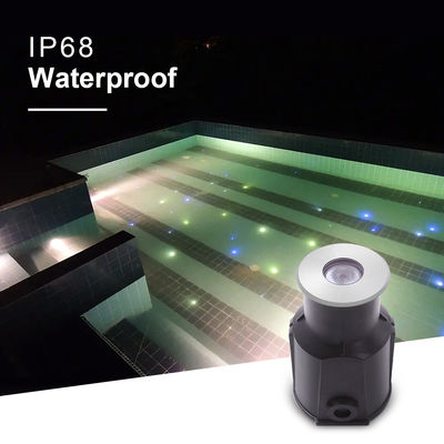 3W CREE IP68 스테인리스 스틸 지하 수영장 LED 수중 지하 조명