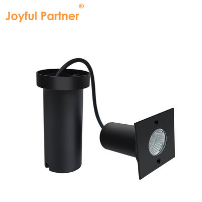 DC AC COB LED 알루미늄 사각형 모양 304ss 앞 덮개 LED 지상 조명 정원