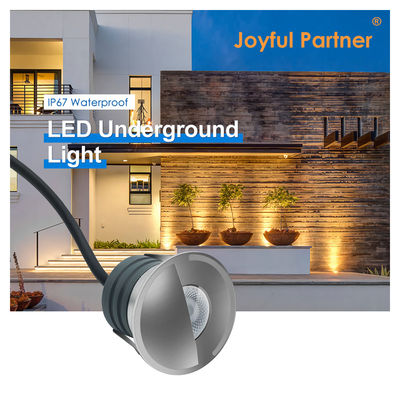 빔 앵글 60도 1*2W LED 순수 알루미늄 6063 야외 덱 라이트